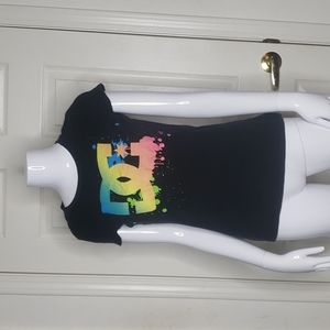 DC Shoes Vintage T-Shirt Black Size Medium